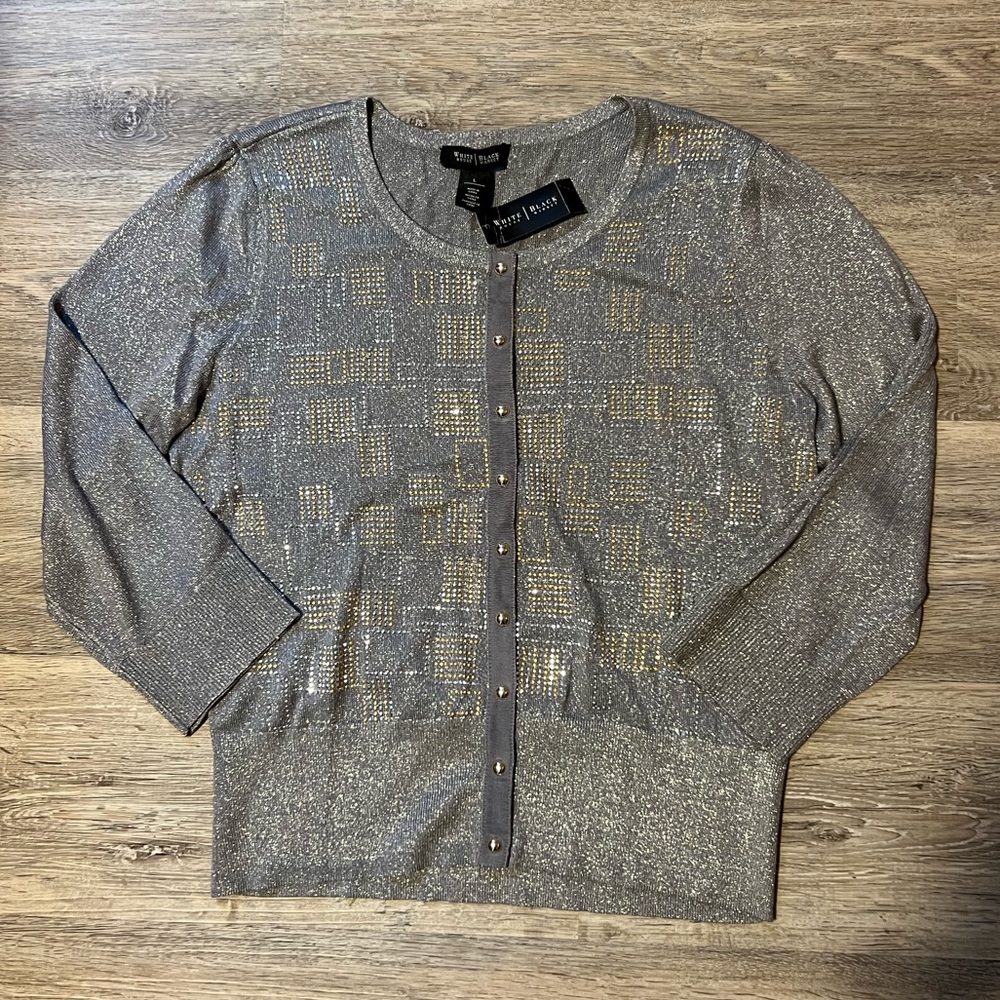 NWT Embellished Cardigan